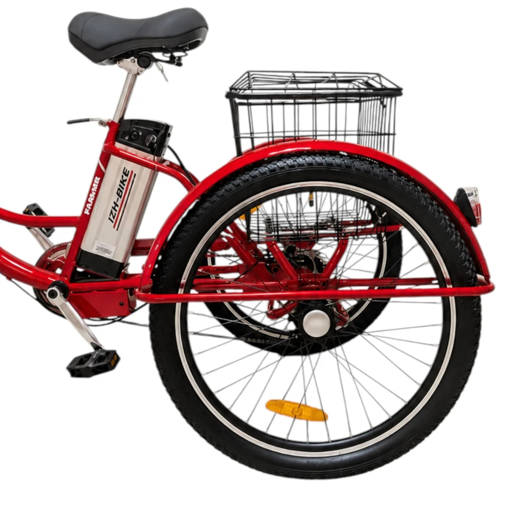 Электровелосипед IZH-BIKE FARMER 250W 36V10Ah Li-ion Красный 18